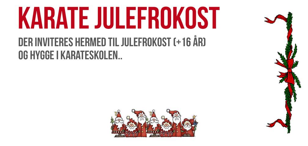 Julefrokost i klubben