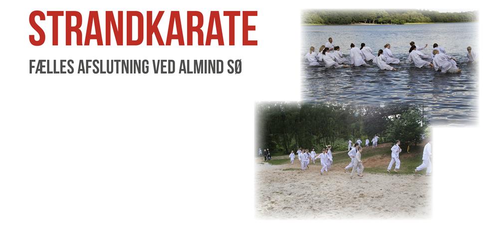 Strandkarate - Fælles afslutning
