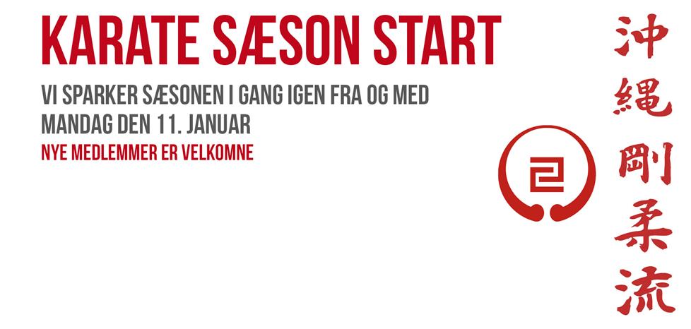 Karate Sæson Start
