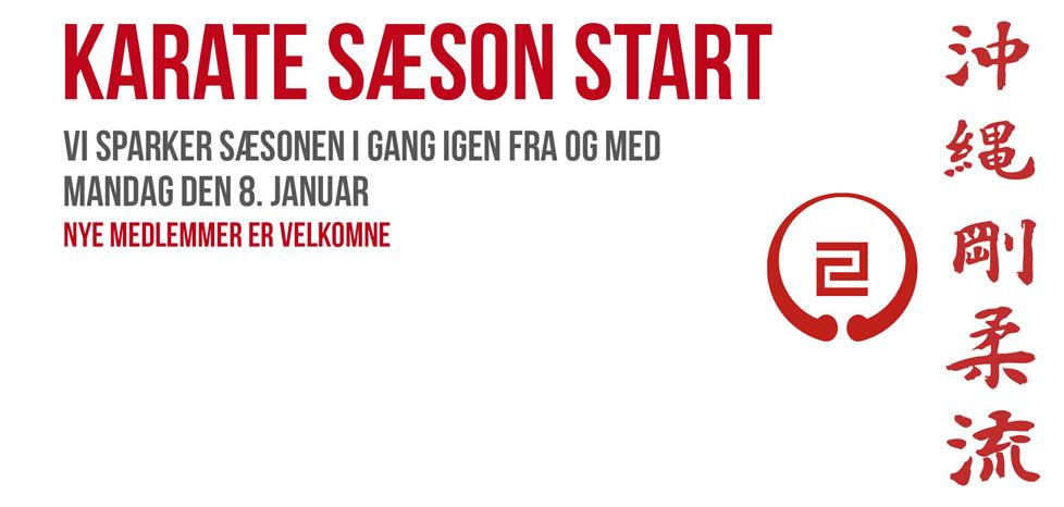 Karate Sæson Start